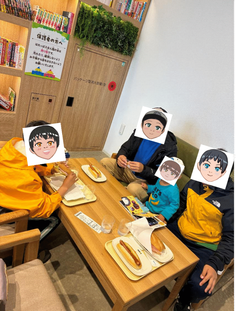 ドトールで購入した様子