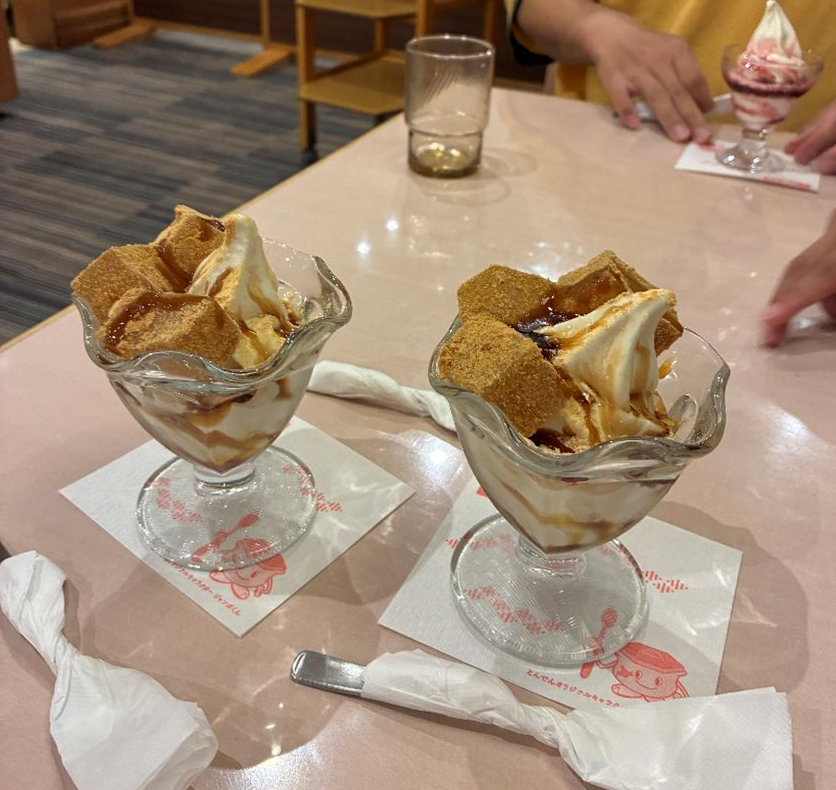 とんでんのデザート