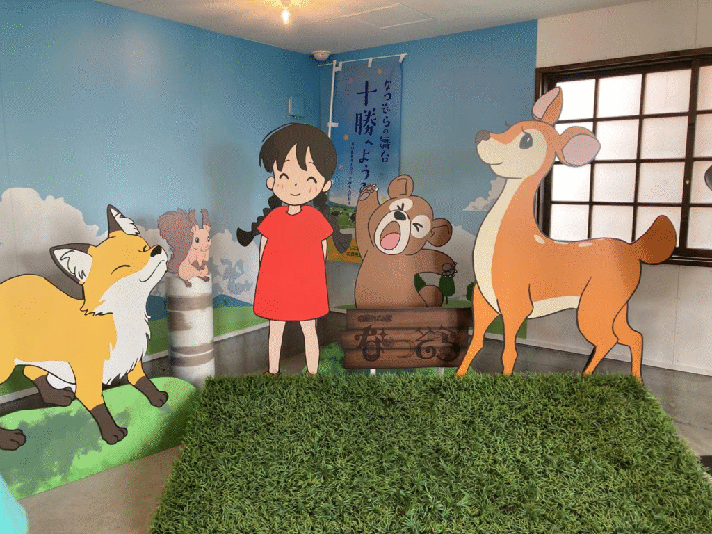 なつぞらエリア展示の様子