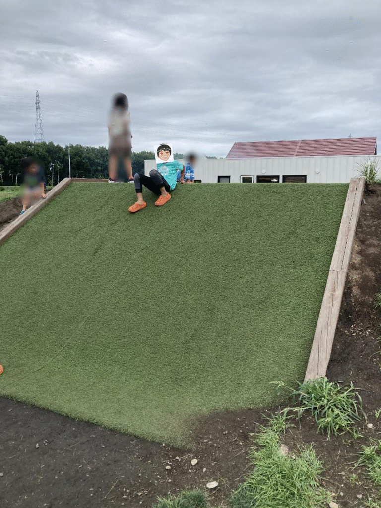 子どもが遊ぶ様子