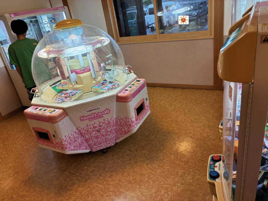 ゲームコーナーの様子