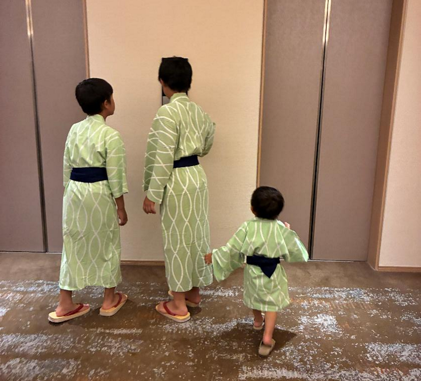 こどもの浴衣サイズ感