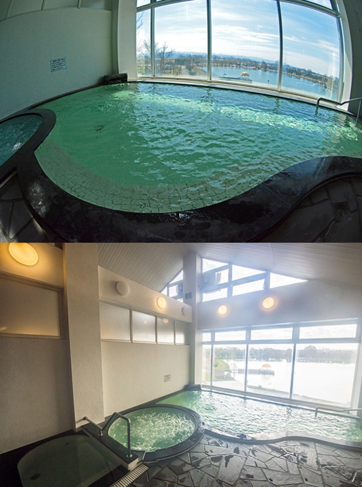 うらうす温泉の様子