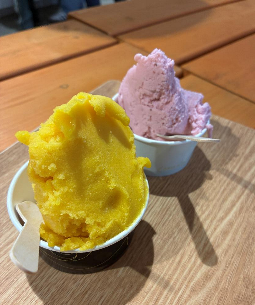 百合が原公園LiLiLiのジェラートの写真