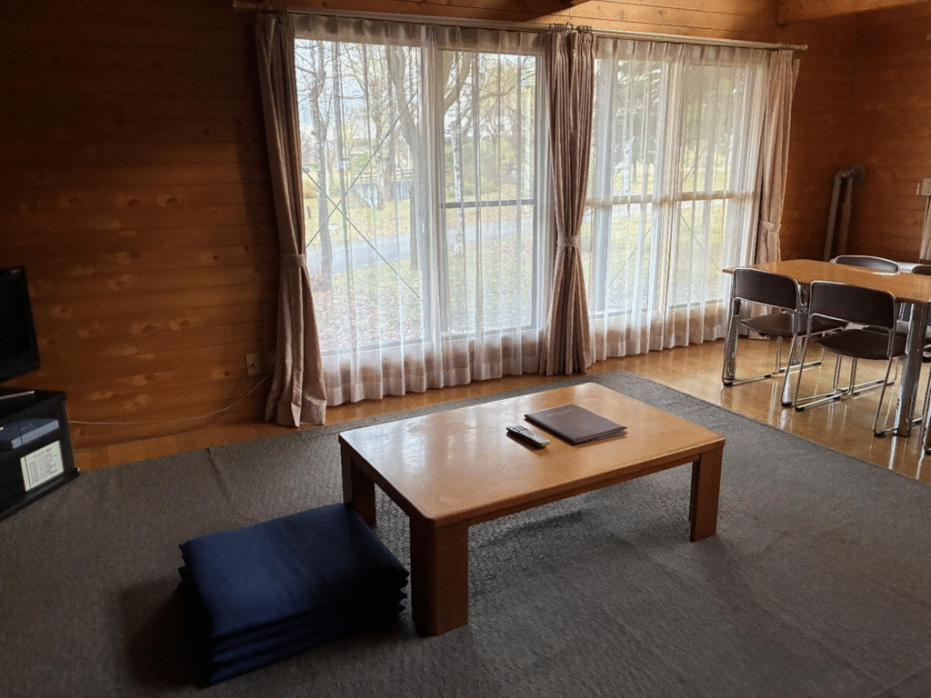 新十津川町 コテージ ヴィラトップの室内の様子