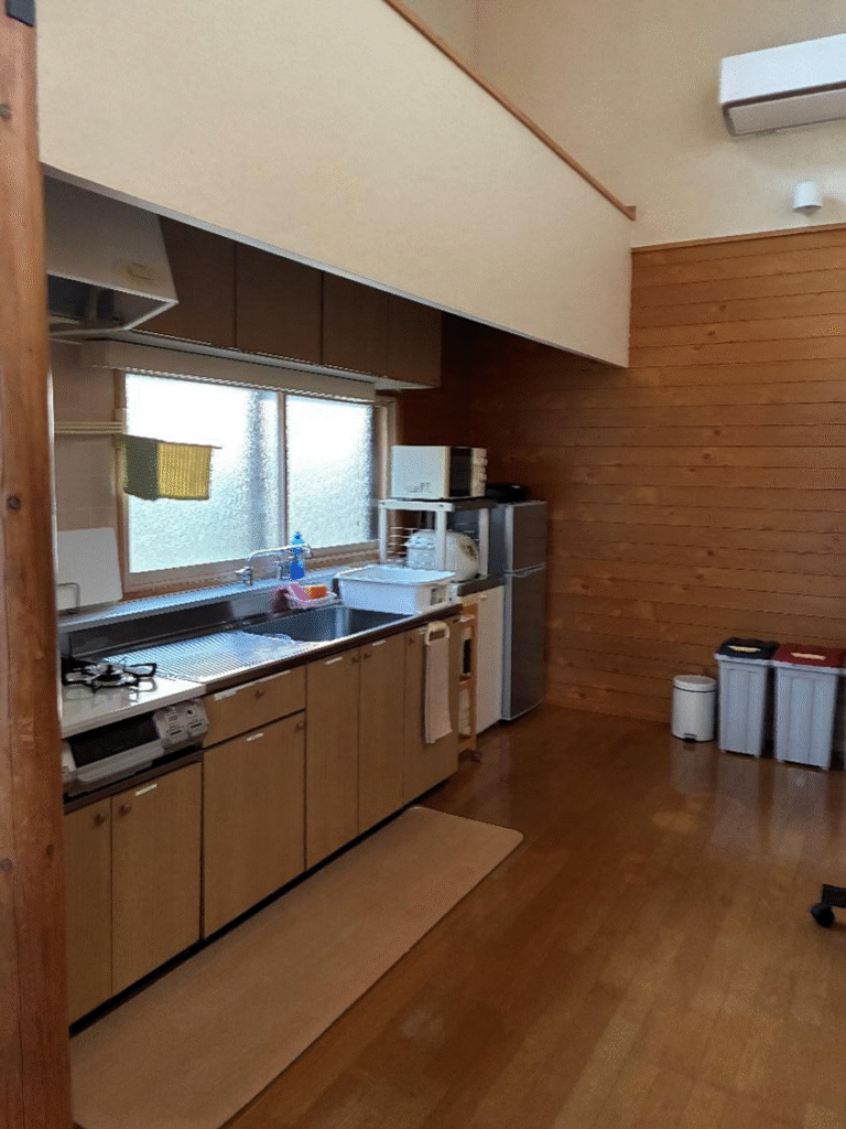 新十津川町 コテージ ヴィラトップの室内の様子