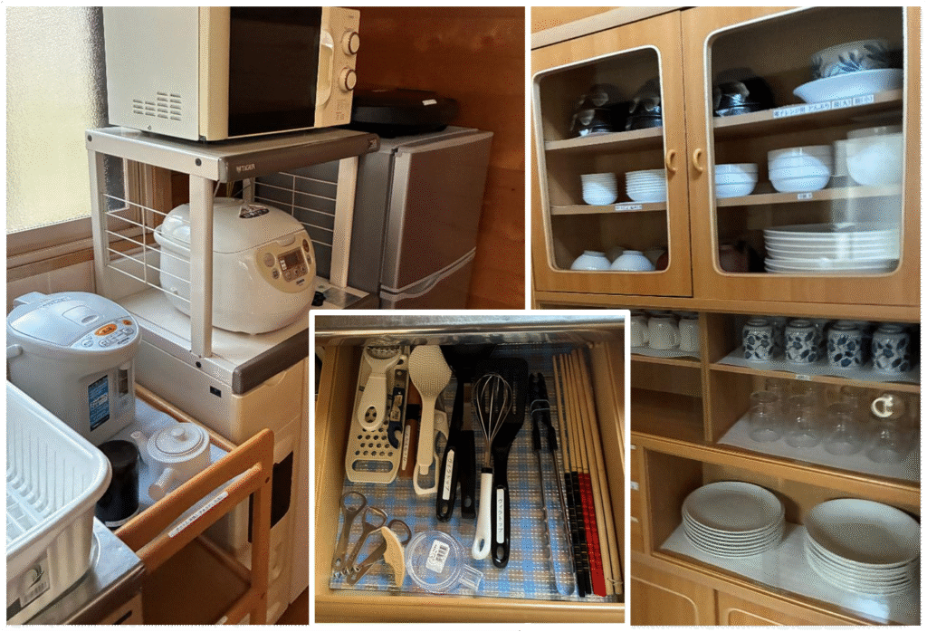 新十津川町 コテージ ヴィラトップの室内の様子