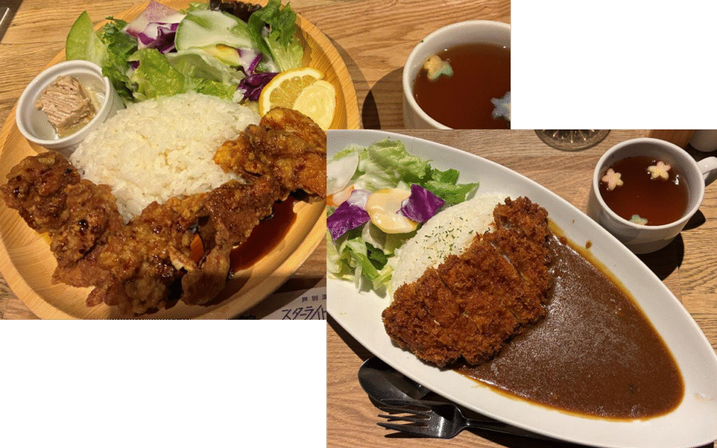 芦別温泉スターライトホテルの食事