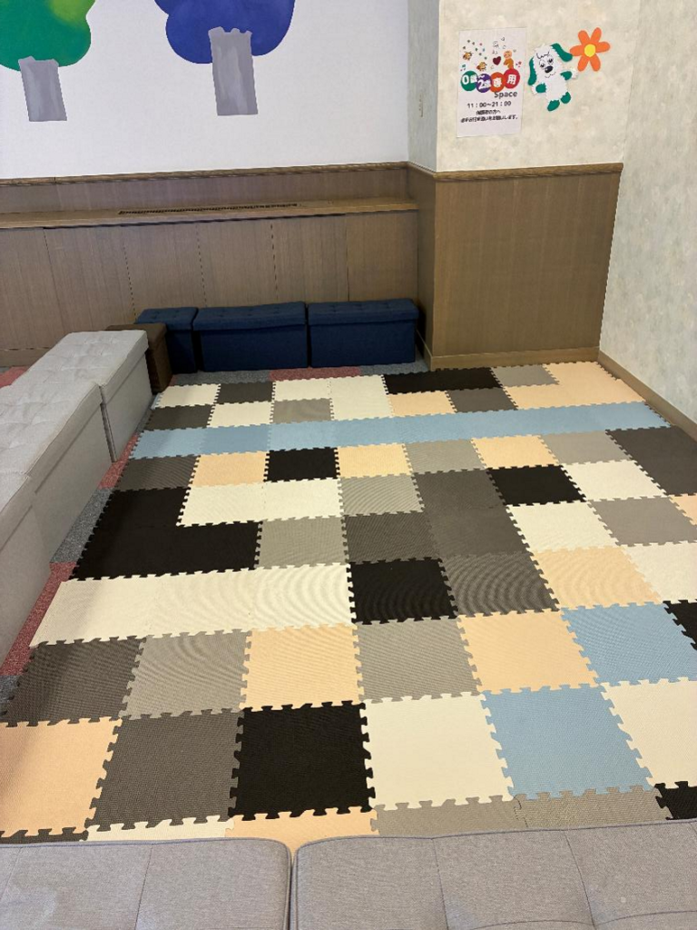 ふとみ銘泉 万葉の湯のキッズスペースの様子