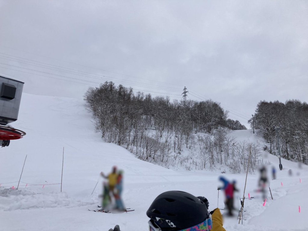 コンサドーレ仁木スキーパークのゲレンデの様子