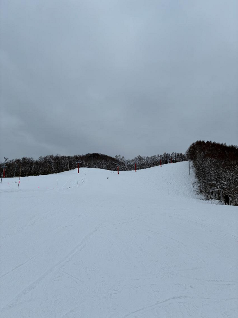 コンサドーレ仁木スキーパークのゲレンデの様子