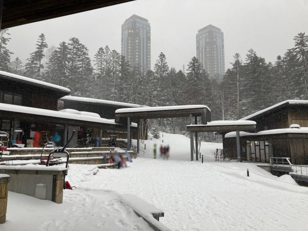 星野リゾート トマム スキー場のゲレンデの様子