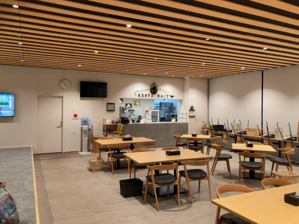 樹海温泉ほべつのレストランの様子