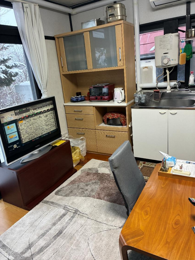 ひだかくるみちゃんハウス第二の室内の様子