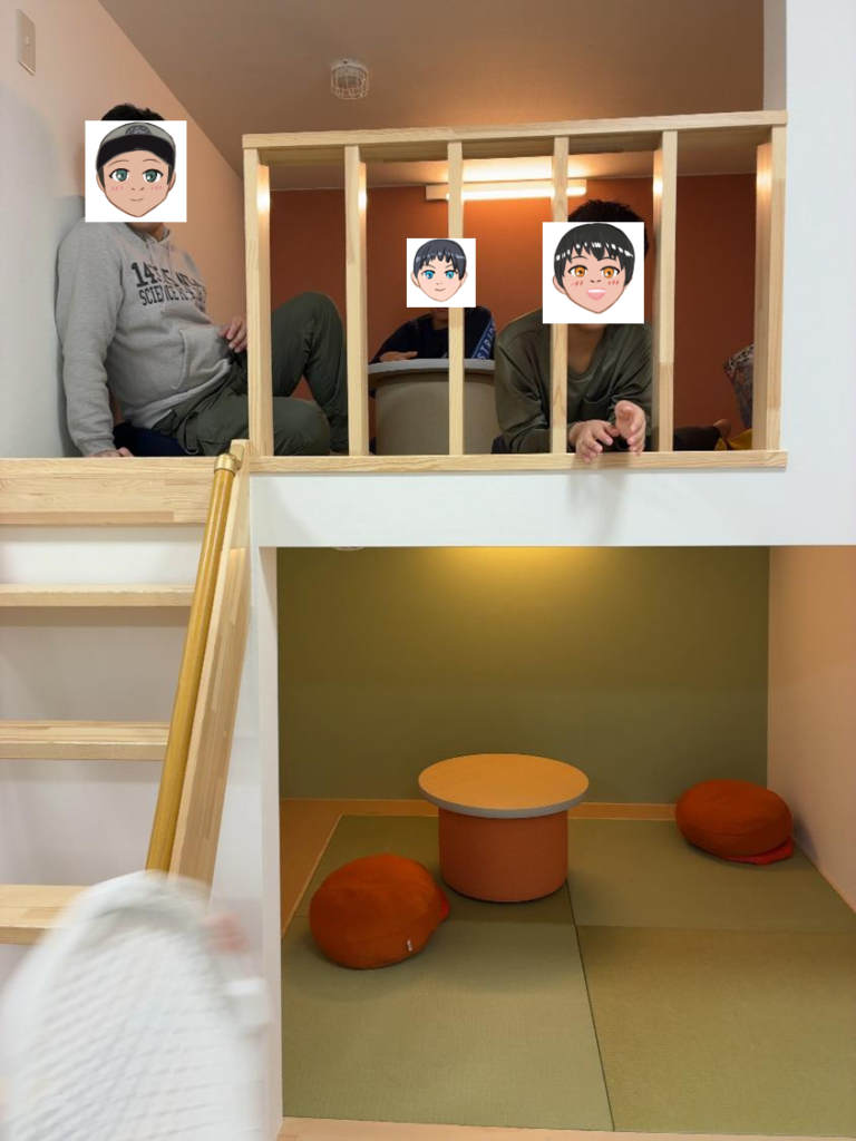 なんぽろ温泉ハート&ハートのキッズスペースの様子