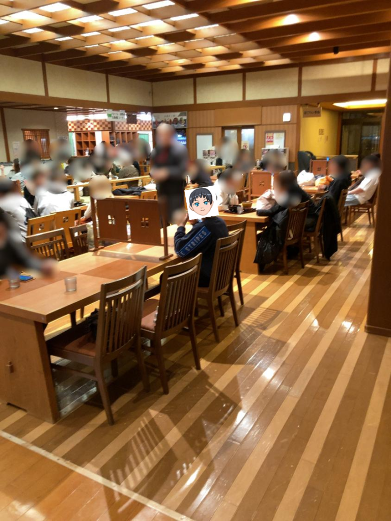 札幌湯処花ゆづきの休憩所