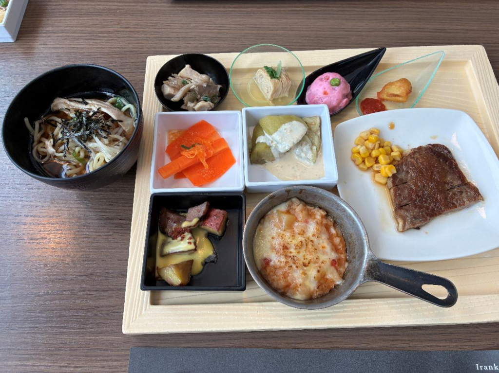 鶴雅ビュッフェダイニング 札幌の料理の様子