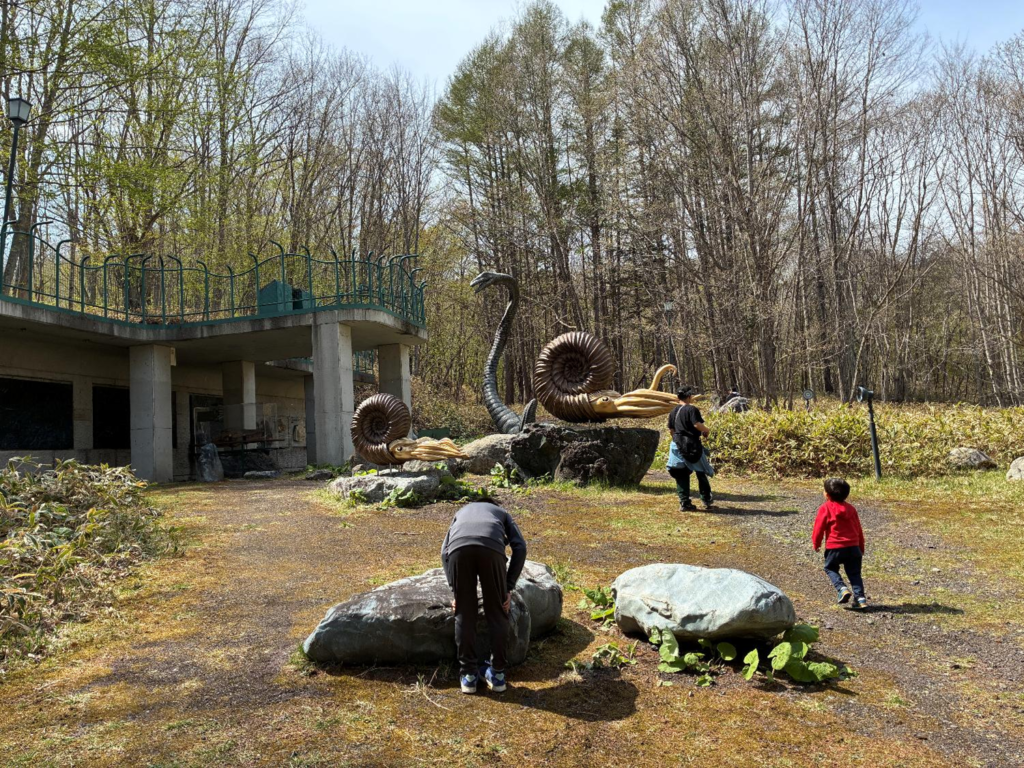 穂別野外博物館の様子