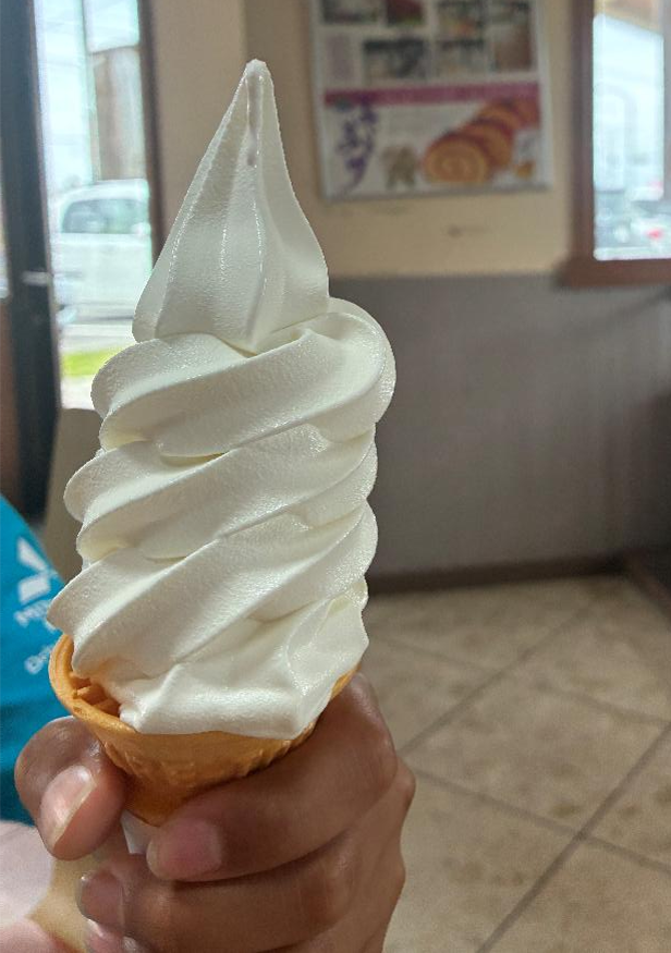 三星本店のソフトクリーム