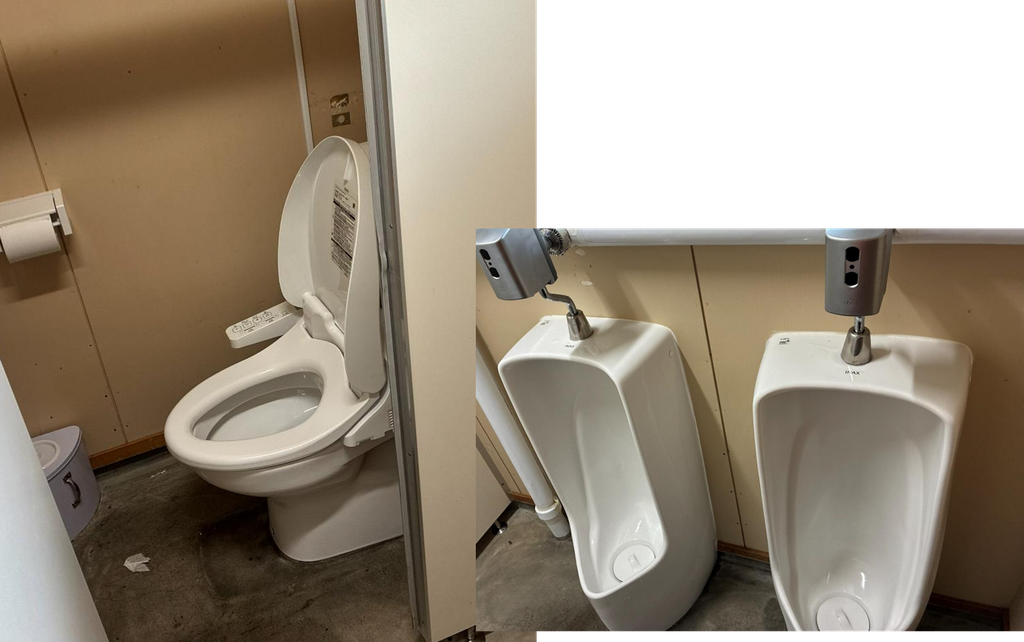 別海町ふれあいキャンプ場のトイレの様子