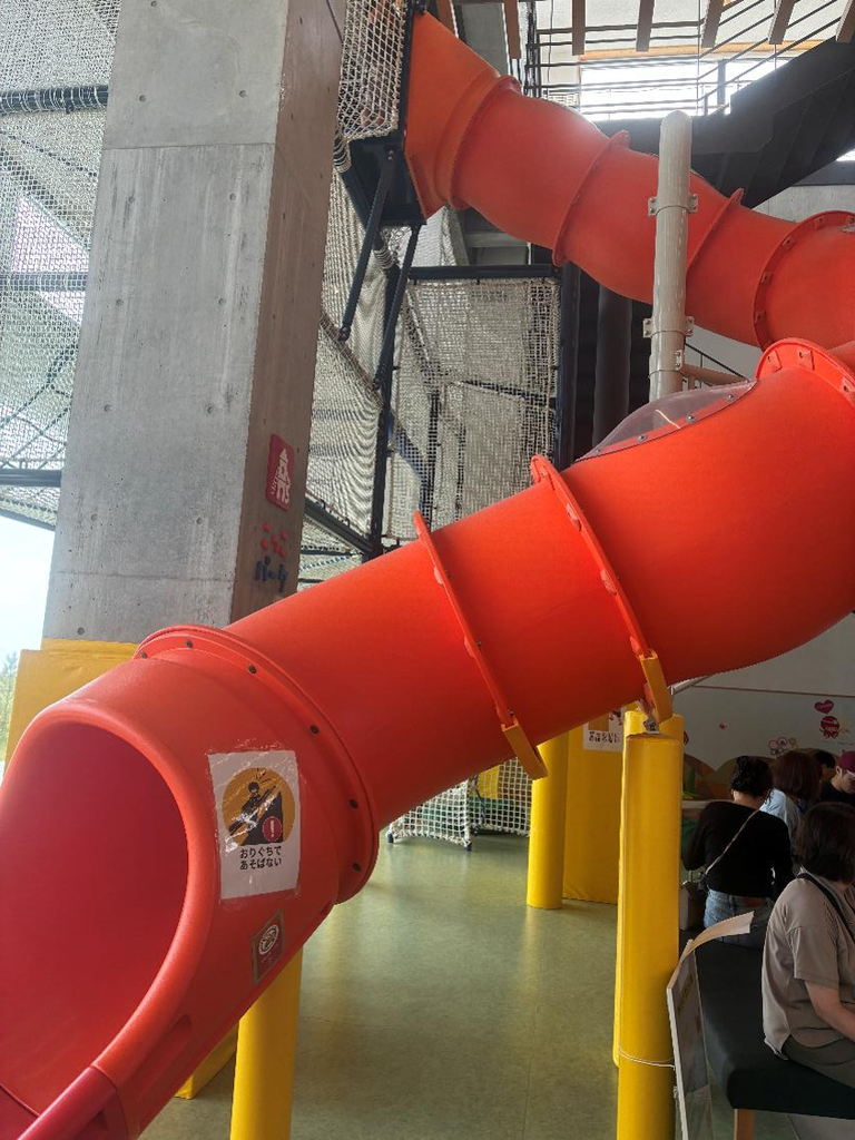 道の駅恋問のキッズスペースの様子